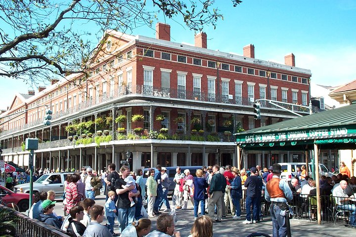 Café au Lait at Café DuMonde 